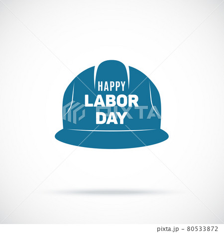 Labor day symbol. Safety helmet icon. 80533872
