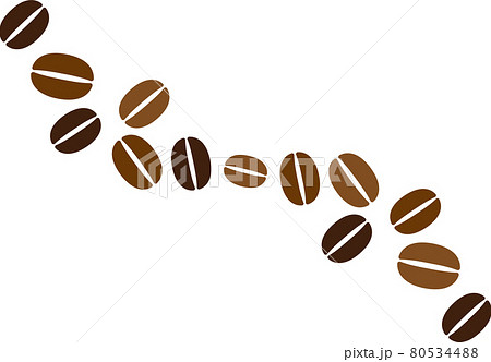 コーヒー豆のイラスト素材のイラスト素材
