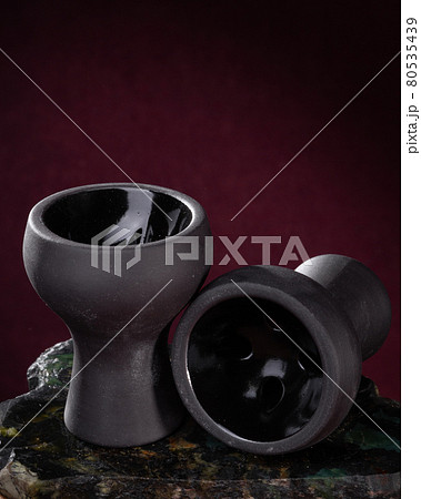 part of the hookah, modern design, on a background. 80535439