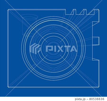 Abstract industry object concept. Vector 80536636