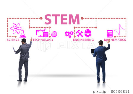 Business people in STEM education concept 80536811