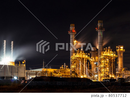 Power plant twilight Power plant twilight 80537712