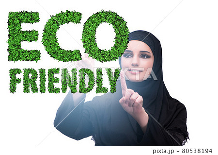 Eco friendly illustration in ecology concept 80538194