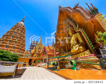 Wat Tham Khao Noi and Wat Tham Sua in Kanchanaburi, Thailand 80538642