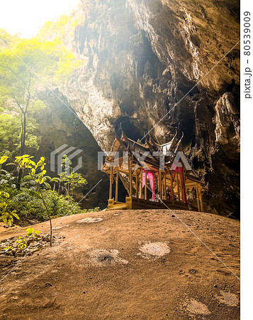 Phraya Nakhon Cave, Khua Kharuehat pavillion temple in Khao Sam Roi Yot National Park in Prachuap 80539009