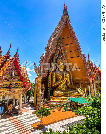 Wat Tham Khao Noi and Wat Tham Sua in Kanchanaburi, Thailand 80539028