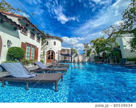 Cha Am Beach in Phetchaburi, Thailand 80539034