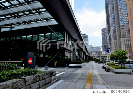 新宿新都心 新宿中央公園からの超高層ビル群の風景 新宿新都心 新宿中央公園からの超高層ビル群の風景 80540930