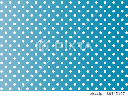 背景 水玉 青グラデーションのイラスト素材