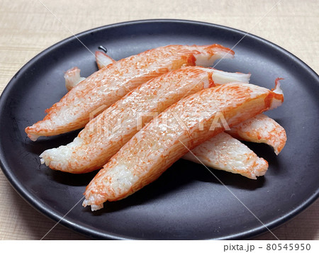 蟹身風の蒲鉾　カニカマ 80545950