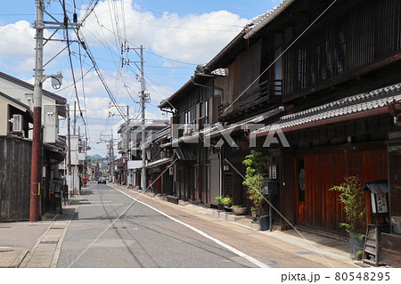 中山道 太田宿の古い町並み 80548295