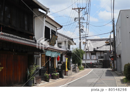 中山道 太田宿の古い町並み 80548298