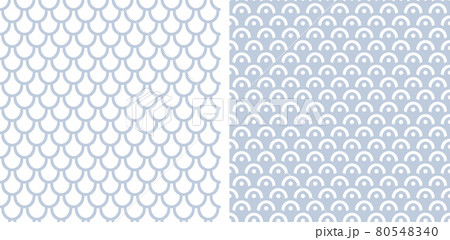 Seamless patterns in fish scale design. 80548340