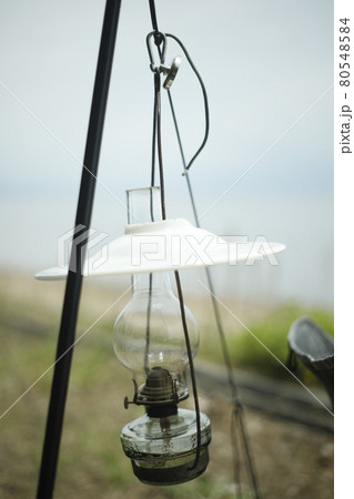 ガスランタン　キャンプギア　キャンプアイテム　ピクニックアイテム　キャンプ用品　ステンレス 80548584