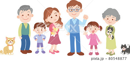 三世代家族とペット 三世代家族とペット 80548877