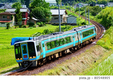 2000系・特急あしずりの俯瞰 2000系・特急あしずりの俯瞰 80548905