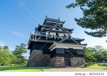 松江城（国宝）島根県松江市 80549142