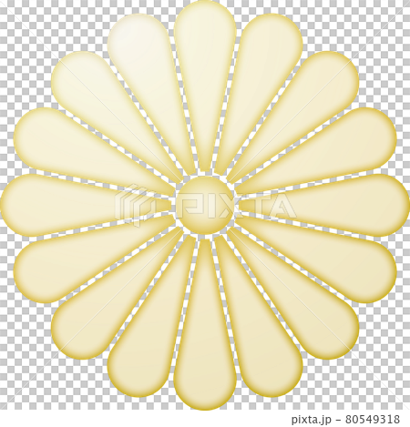 家徽16朵菊花【金色】 家徽16朵菊花【金色】 80549318