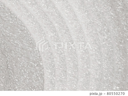 White foam in a roll close-up, building, insulation material texture background 80550270