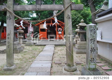 生國魂神社境内社の鴫野神社 生國魂神社境内社の鴫野神社 80552908