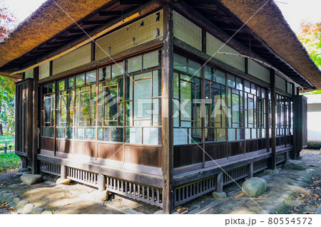 秋の蘆花恒春園 徳冨蘆花旧宅 梅花書屋 秋の蘆花恒春園 徳冨蘆花旧宅 梅花書屋 80554572
