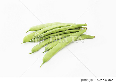 モロッコインゲン　白バック 80556362