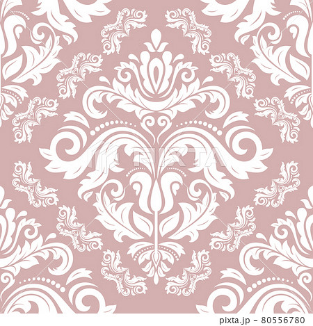 Classic Seamless Vector Fine Pattern With Arabesques Classic Seamless Vector Fine Pattern With Arabesques 80556780