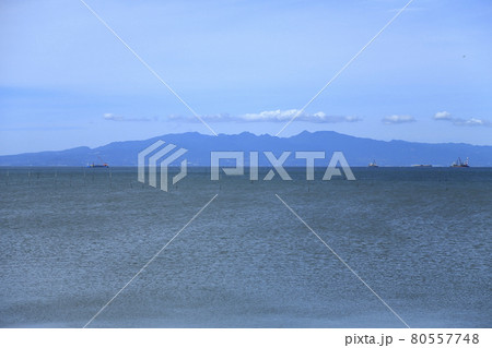 大牟田市 三池港 風景、 大牟田市 三池港 風景、 80557748