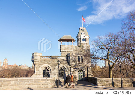 Belvedere Castle in Central Park - New York City, USA. 80559985
