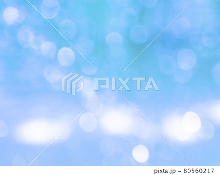 水玉模様のリフレクション　ブルー系統 80560217