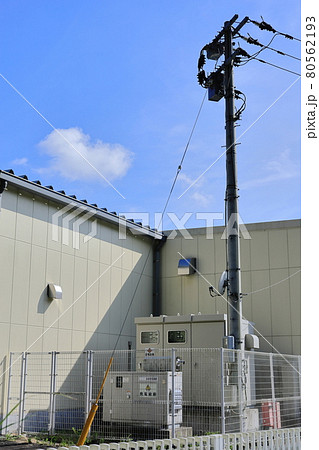 変電設備と自家発電装置 変電設備と自家発電装置 80562193