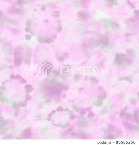 Tie dye shibori seamless pattern. Watercolour - Stock