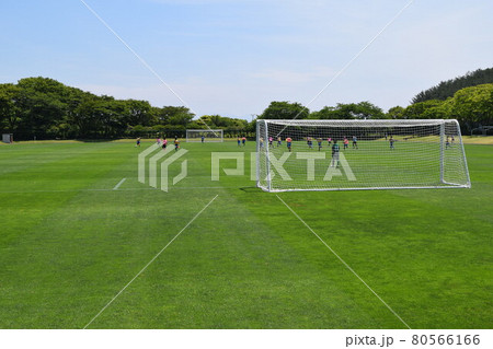 サッカー場 ゴールネット サッカー場 ゴールネット 80566166