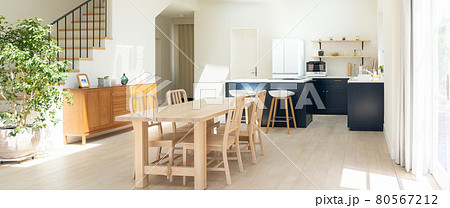 家・住居・リビング・ダイニング・キッチン 家・住居・リビング・ダイニング・キッチン 80567212