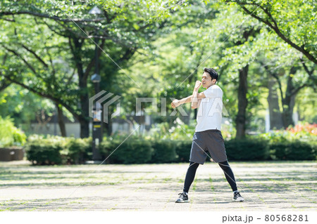ジョギング  男性 ミドル ジョギング  男性 ミドル 80568281