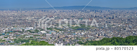 【大阪平野を一望】 撮影場所:水呑地蔵尊 大阪府八尾市大字神立 【大阪平野を一望】 撮影場所:水呑地蔵尊 大阪府八尾市大字神立 80570523