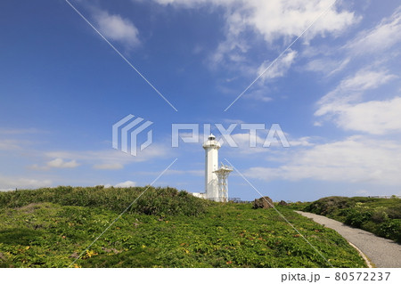 沖縄 宮古島市 平安名埼灯台 沖縄 宮古島市 平安名埼灯台 80572237