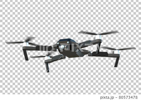 Drone CG Black Original Design_A008 Leftward 4 Feather Rotation No Background Drone CG Black Original Design_A008 Leftward 4 Feather Rotation No Background 80573478