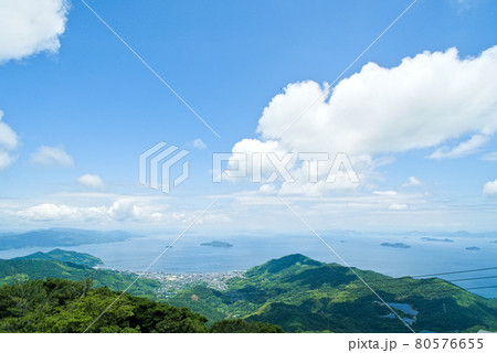 嵩山展望台の空 80576655