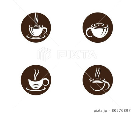 Coffee cup logo template 80576897