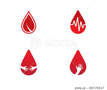 Blood logo template Blood logo template 80576917
