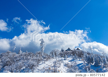 雪の英彦山 80577142