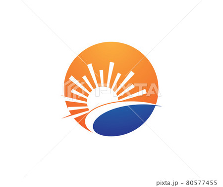 Summer symbol vector icon illustration 80577455