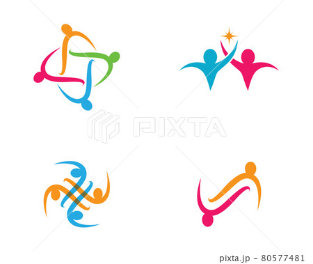 Community vector icon illustration design Community vector icon illustration design 80577481