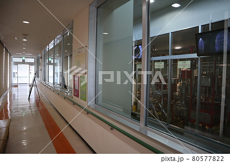 北海道 池田町ブドウ ブドウ酒研究所 内部の写真素材