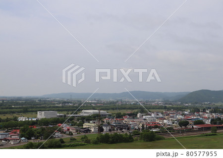 【北海道】池田ワイン城の展望テラスからの眺め 80577955