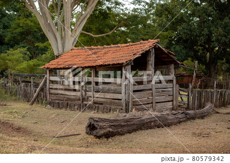 Small wood pigsty Small wood pigsty 80579342