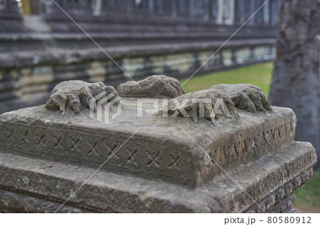 カンボジア 遺跡 アンコールワット 世界遺産 カンボジア 遺跡 アンコールワット 世界遺産 80580912