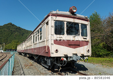 秩父鉄道車両公園 三峰口駅 100形電車の写真素材 [80581046] - PIXTA