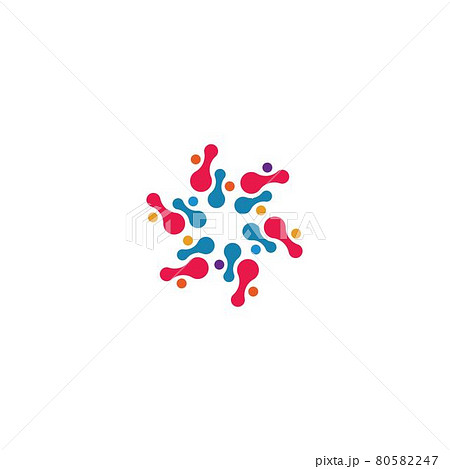 Bacterial Probiotic icon vector 80582247